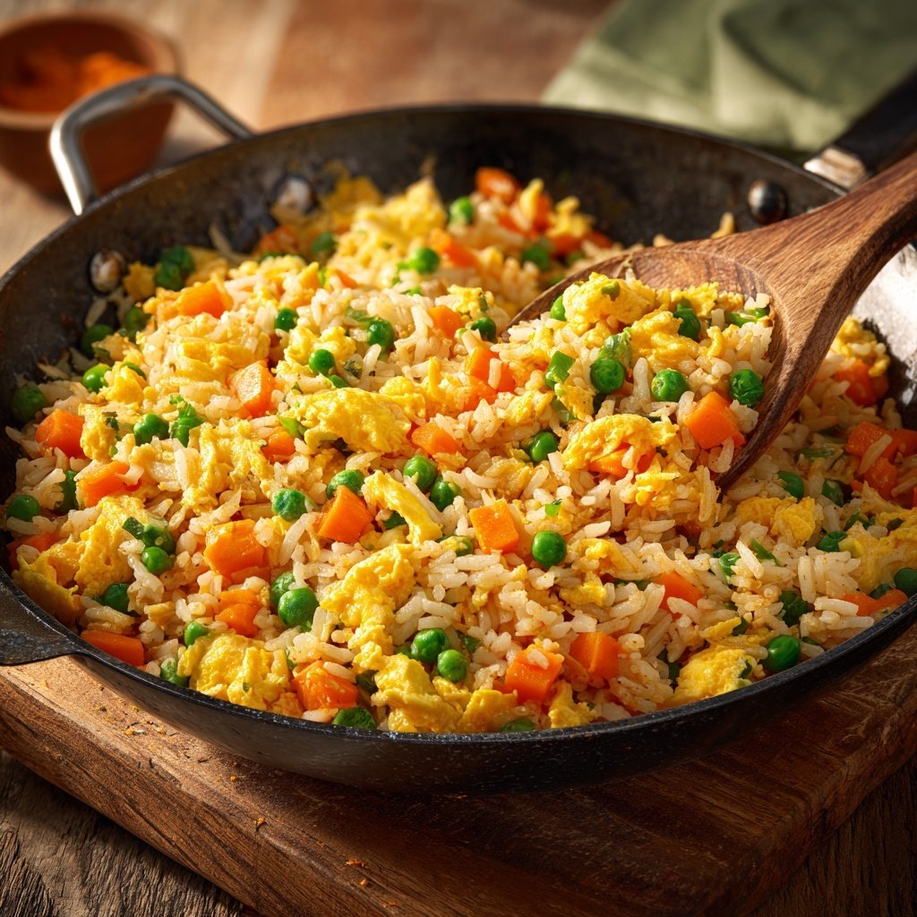 Quick 10 Minute Egg Fried Rice