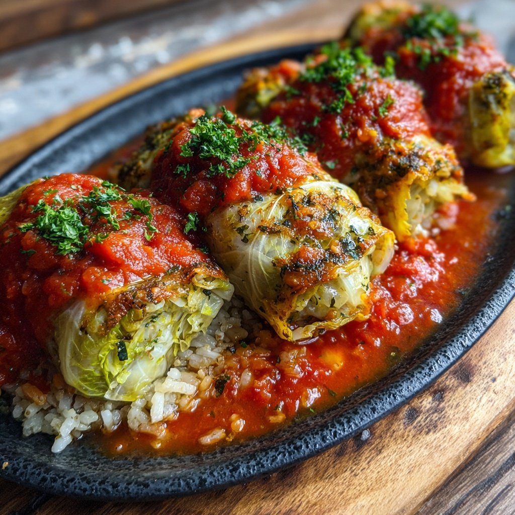 Mediterranean Cabbage Rolls