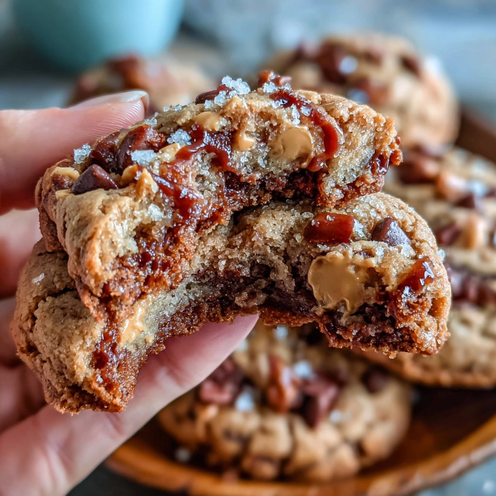 Peanut Butter Swirl Brownie Cookies